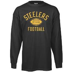  Pittsburgh Steelers End Zone Work Out Long Sleeve T Shirt 