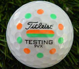 TITLEIST TESTING 9VX 2010 PRO V1X Golf Ball  