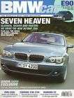 BMW Car Magazine April 2005 750i,E90,320D,​Hamann X3