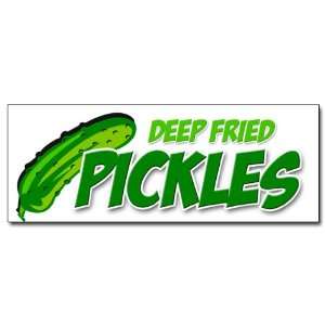    24 FRIED PICKLES DECAL sticker deep pickle 