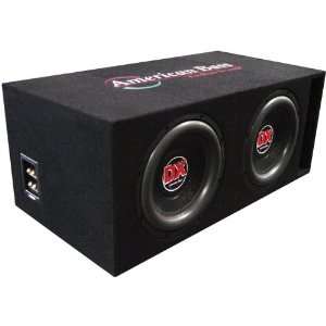  American Bass SPL212DX Enclosure with (2) 12 Woofers Automotive