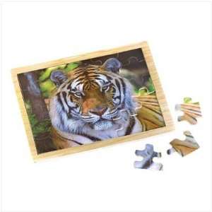  Tiger Wooden Tray Puzzle: Home & Kitchen