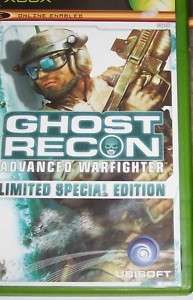 Xbox Ghost Recon Special Edition Video Game  