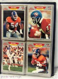 SUPER BOWL XXIV 1990 GTE SPECIAL COLLECTORS #40 CARDS  