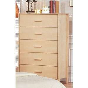   Ventura Collection Natural Wood Finish Chest /Dresser