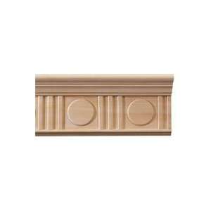  Deco Carved Crown Molding   Cherry Wood: Home Improvement