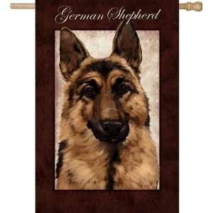  Garden Size Flag, German Shepherd Patio, Lawn & Garden