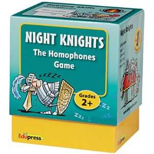  6 Pack EDUPRESS NIGHT KNIGHTS HOMOPHONES LOS GAME 