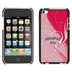  Arkansas Chi Omega Swirl on iPod Touch 4 Gumdrop Air Shell 