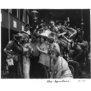   The Spoilers,c1914,Gold Rush,Saloon,Drinking,Men,Women: Home & Kitchen
