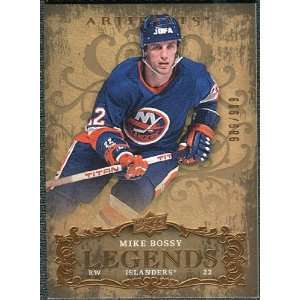   09 Upper Deck Artifacts #116 Mike Bossy LEG /999: Sports Collectibles