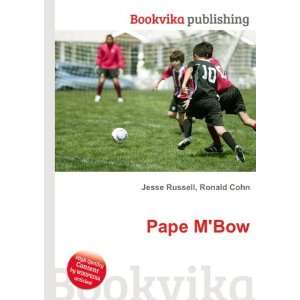 Pape MBow Ronald Cohn Jesse Russell  Books