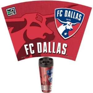  Wincraft FC Dallas 16 oz Travel Mug: Sports & Outdoors