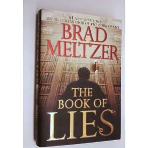  THE BOOK OF LIES BRAD MELTZER Books