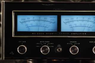 McIntosh MC 2205 Vintage Audiophile Stereo Power Amplifier MC2205 Amp 