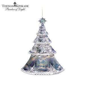   Annual Crystal Tree Ornament by The Bradford Editions