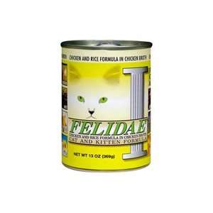  Felidae Chicken & Rice Cat Food 12 13 oz Cans Pet 