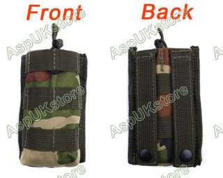 Open Top Molle MPS AEG Single Magazine Pouch Woodland  