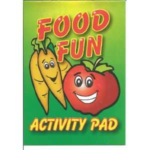  Activity Pad   24 pieces   Food Fun Toys & Games