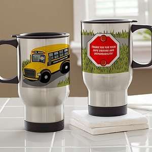  Personalized Travel Mug   Bus Driver: Home & Kitchen