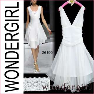  Waist Short Bridesmaid Dress 26100 US Size 8 610585149317  