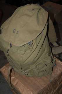 WWII US Army Airborne mountain troops rucksack early  