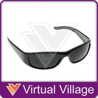 Pinhole Glasses Improve Vision Natural Heal JT C27020  