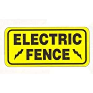  Electric Fence Sign