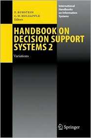 Handbook on Decision Support Systems 2 Variations, (3540487158 