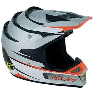  Klim F4 Helmet   3X Large/Silver/Orange Automotive