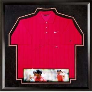   Signed 2008 US Open Nike Shirt Framed UDA LE100: Sports & Outdoors