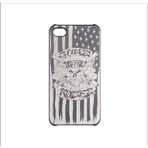  Gun and Roses iPhone 4/4S feather Ultralight Hard Shell Case 