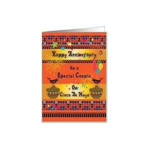  Cinco De Mayo / Anniversary, Celebration Card Health 