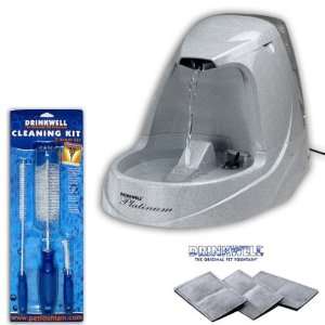   Filter, plus   Drinkwell Pet Fountain Cleaning Kit: Pet Supplies