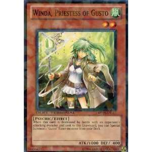  YuGiOh WINDA, PRIESTESS OF GUSTO normal parallel DT05 