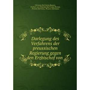   (Germany, Prussia (Germany) Christian Karl Josias Bunsen: Books