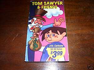 Tom Sawyer & Friends (2000, VHS) 3 hour video  