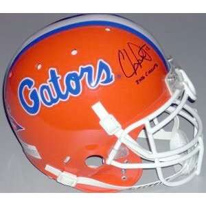  Chris Leak Signed Gators Full Size Replica Helmet Sports 