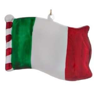  Personalized Italy Flag Christmas Ornament: Home & Kitchen