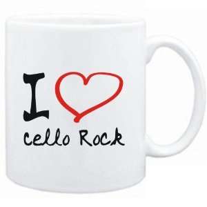  Mug White  I LOVE Cello Rock  Music: Sports & Outdoors