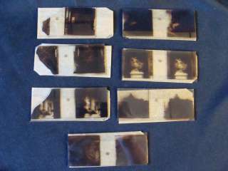 Vintage Stereoscopic Slides Gallerie Pontificie Diapositive Su Vetro 