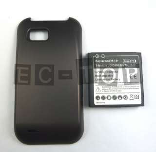 3500mAh For T Mobile myTouch Q LG C800 Extended Battery + Dock Cover 