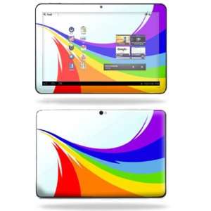   for Samsung Galaxy Tab 8.9 Tablet Skins Rainbow Flood: Electronics