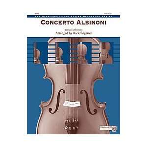  Concerto Albinoni Conductor Score & Parts Sports 