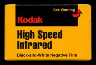  Professional HIE High Speed Infrared b&w film – one roll – 35mm 