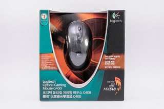 Logitech 3600 DPI Optical Gaming Mouse G400 Programmable for PC Brand 