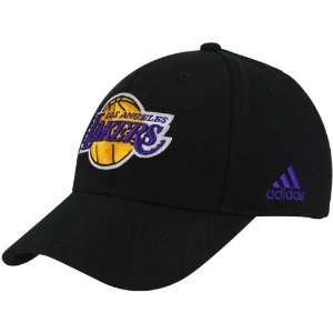 adidas Los Angeles Lakers Basic Logo Flex hat (Large/X 