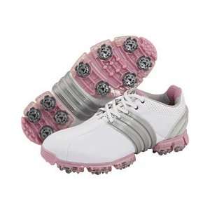 adidas Tour 360 3.0 Womens Golf Shoe (Running White/Blossom)   NEW 