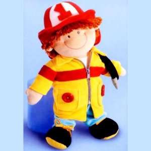    Russ Ladders the Firefighter Dress Me Plush Doll: Toys & Games