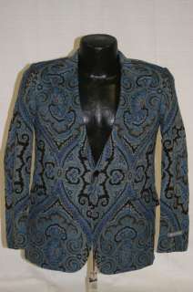 Hickey Freeman Boys Paisley Jacket Blazer 10 NWT $375  